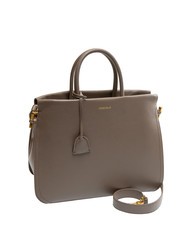 COCCINELLE BLUE SOFT Hammered leather handbag - Women&rsquo;s Bags