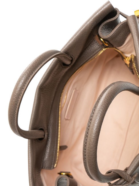 BLUE SOFT Hammered leather handbag ebony - Women&rsquo;s Bags