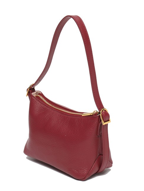 CHERRY Small leather shoulder bag garnet red - Women&rsquo;s Bags