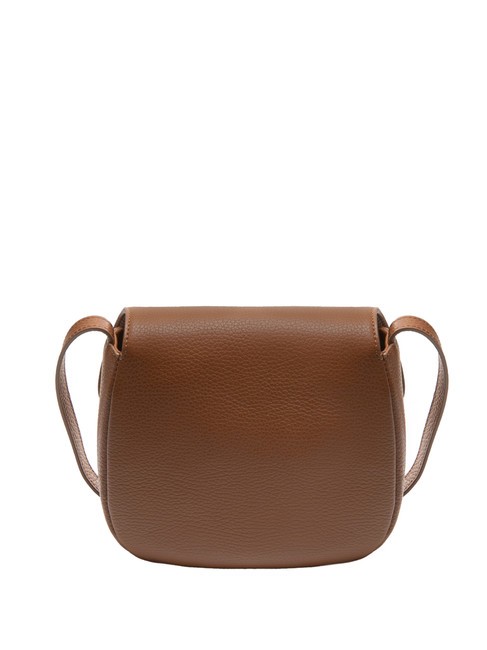 CHERRY Round leather shoulder bag BRULE - Women’s Bags