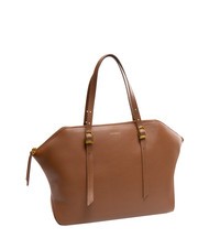 COCCINELLE CHERRY Hammered leather shoulder shopping bag - Women&rsquo;s Bags