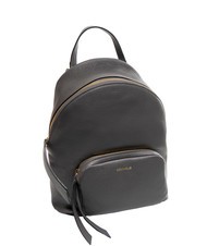 COCCINELLE JEN Round leather backpack with pocket - Women’s Bags