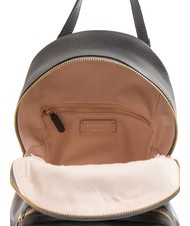 COCCINELLE JEN Round leather backpack with pocket slate - Women’s Bags - 6