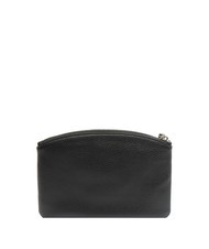 COCCINELLE ROUNDED ENVELOPE Leather clutch with cuff Black - Women&rsquo;s Bags - 3