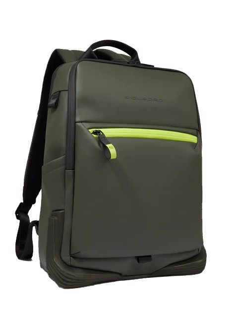 CORNER SPECIALE GOMMATO  14" Laptop Backpack GREEN - Laptop backpacks