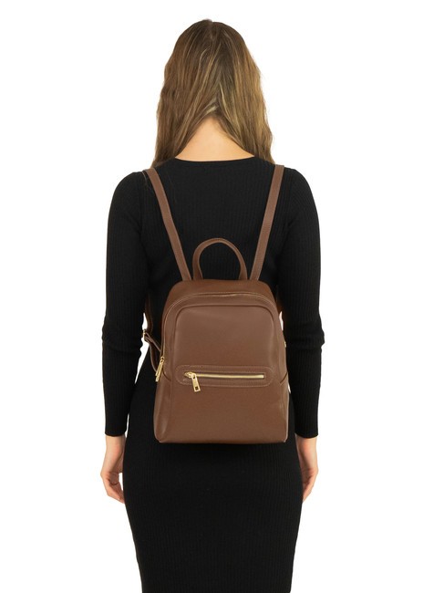 GELSO Leather backpack burned - Women’s Bags