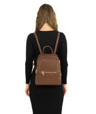 LESAC GELSO Leather backpack burned - Women’s Bags - 5