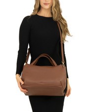 LESAC FRESIA Handbag, with shoulder strap, in leather burned - Women&rsquo;s Bags - 5