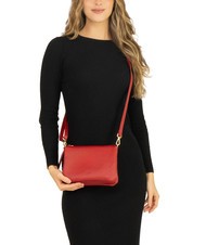 LESAC SIMONA Tris dollar leather shoulder bag red - Women&rsquo;s Bags - 4