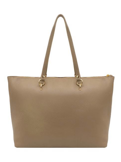 VIOLA  Leather shopping bag light taupe - Women’s Bags