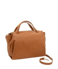 LESAC FRESIA Handbag, with shoulder strap, in leather dark leather - Women’s Bags - 2