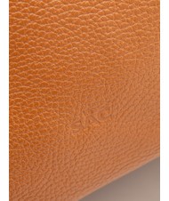 LESAC FRESIA Handbag, with shoulder strap, in leather dark leather - Women’s Bags - 7