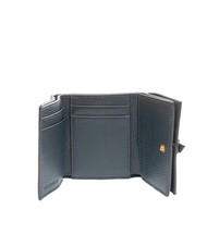 COCCINELLE CHERRY Small leather wallet, 4cc midnight blue - Women’s Wallets - 2