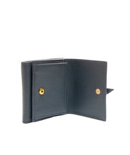 COCCINELLE CHERRY Small leather wallet, 4cc midnight blue - Women’s Wallets - 3