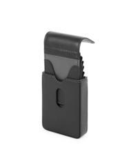 PIQUADRO CAMPIONARIO - URBAN Leather card holder Black - Men&rsquo;s Wallets - 3