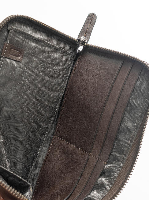 CAMPIONARIO - BLACK SQUARE Smartphone holder wallet MORO - Tablet holder& Organizer