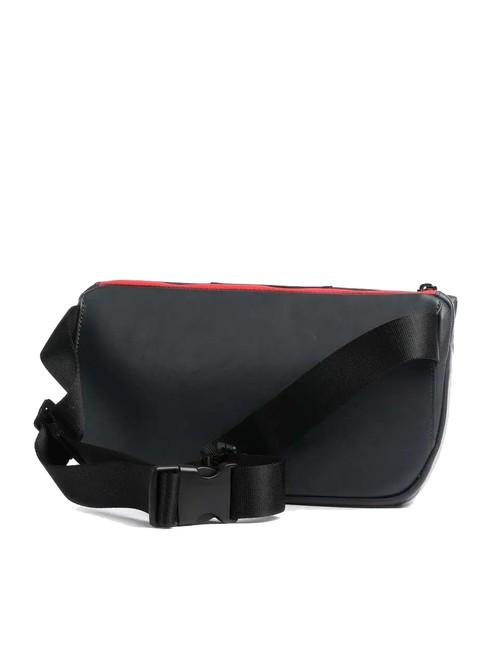 CAMPIONARIO -  URBAN Leather bum bag Grey - Hip pouches