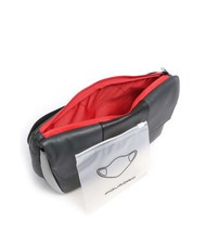 PIQUADRO CAMPIONARIO -  URBAN Leather bum bag Grey - Hip pouches - 4