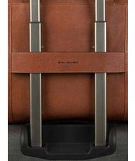 PIQUADRO CAMPIONARIO - BLACK SQUARE BLACK SQUARE Laptop bag 15 " LEATHER - Work Briefcases - 5