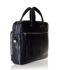 PIQUADRO CAMPIONARIO - MODUS Leather briefcase for pc 14 " blue - Work Briefcases - 3
