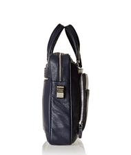 PIQUADRO CAMPIONARIO - MODUS Leather briefcase for pc 14 " blue - Work Briefcases - 4
