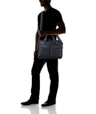 PIQUADRO CAMPIONARIO - MODUS Leather briefcase for pc 14 " blue - Work Briefcases - 7