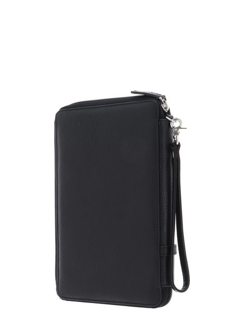 CAMPIONARIO - MODUS Document holder in leather Black - Tablet holder& Organizer