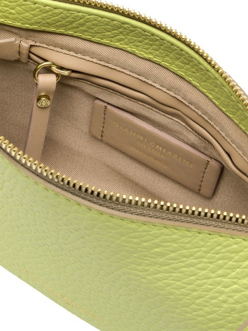 BROOKE Small leather shoulder bag sunny light - Women’s Bags