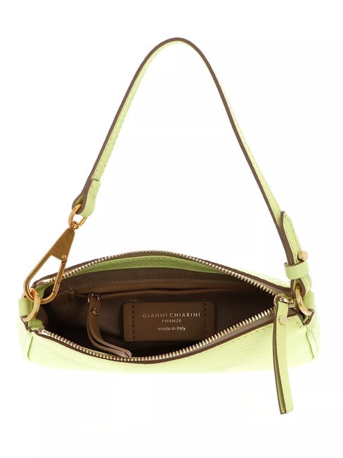 BROOKE Small leather shoulder bag sunny light - Women’s Bags