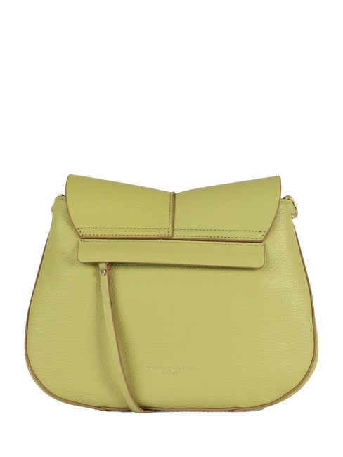 HELENA ROUND Leather bag with double shoulder strap unripe - Women&rsquo;s Bags