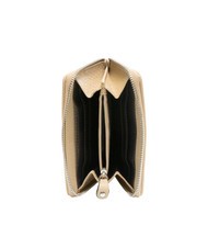 TOSCA BLU SIERRA Medium zip around leather wallet BEIGE - Women’s Wallets - 2