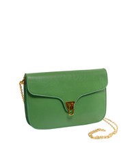 COCCINELLE BEAT ROCK Crackle leather flap bag - Women’s Bags