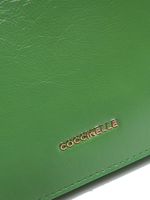 BEAT ROCK Crackle leather flap bag peppermint - Women’s Bags