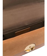 FURLA SFERA Leather shoulder bag with flap brandy - Women&rsquo;s Bags - 4