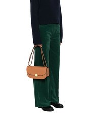 FURLA SFERA Leather shoulder bag with flap brandy - Women&rsquo;s Bags - 5