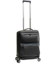 PIQUADRO CORNER SPECIALE GOMMATO Water Resistant Hand Luggage Trolley Black - Hand luggage - 3