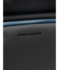 PIQUADRO CORNER SPECIALE GOMMATO Water Resistant Hand Luggage Trolley Black - Hand luggage - 6