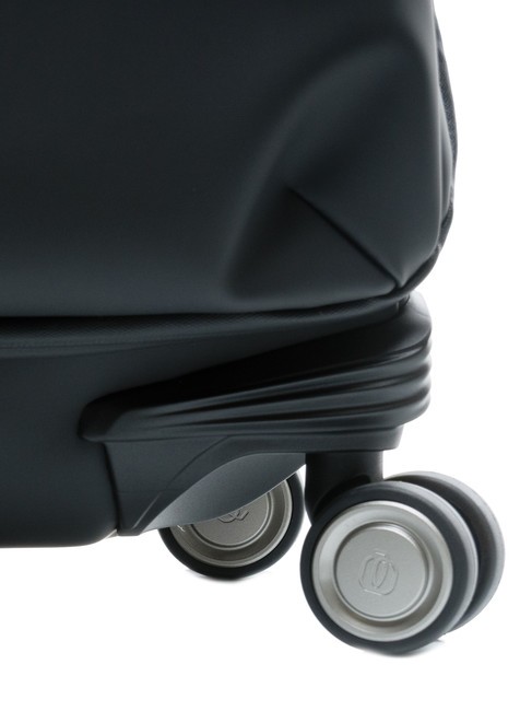 CORNER SPECIALE GOMMATO Water Resistant Hand Luggage Trolley Black - Hand luggage