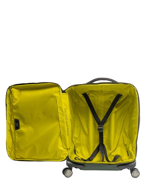 CORNER SPECIALE GOMMATO Water Resistant Hand Luggage Trolley GREEN - Hand luggage