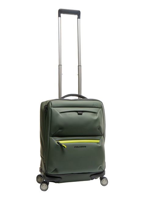 CORNER SPECIALE GOMMATO Water Resistant Hand Luggage Trolley GREEN - Hand luggage