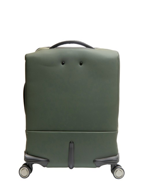CORNER SPECIALE GOMMATO Water Resistant Hand Luggage Trolley GREEN - Hand luggage