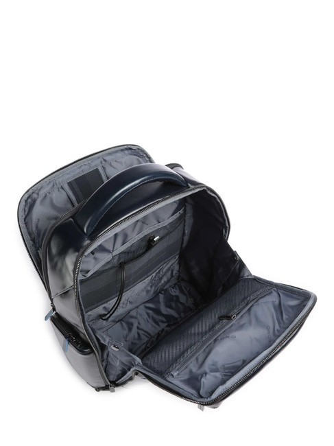 BLUE SQUARE  15.6" Leather Laptop Backpack blue - Laptop backpacks