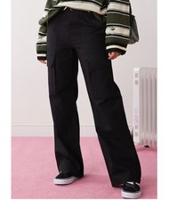 VANS ARROYO WIDE LEG Wide leg cargo pants black - Women's Pants - 4