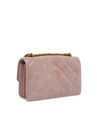 PINKO LOVE ONE MINI Mini bag in split leather - Women’s Bags