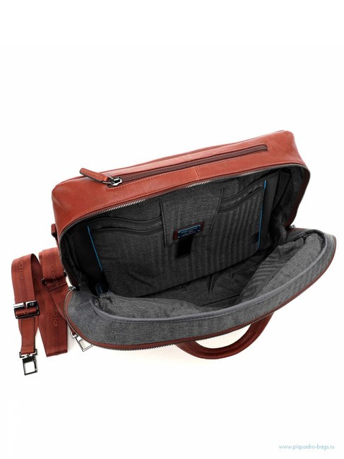 CAMPIONARIO - BLACK SQUARE Pilot trolley for 15.6" laptop, in leather LEATHER - Trolley Pilot Case - Buy Online!