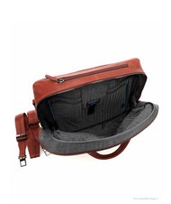 PIQUADRO CAMPIONARIO - BLACK SQUARE Pilot trolley for 15.6" laptop, in leather LEATHER - Trolley Pilot Case - Buy Online! - 4