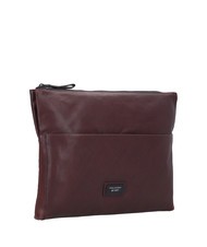 PIQUADRO CAMPIONARIO - HARPER Flat leather clutch MORO - Tablet holder& Organizer - 2