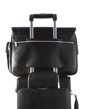PIQUADRO CAMPIONARIO - MODUS 13" Laptop Briefcase, Leather Black - Work Briefcases - 3