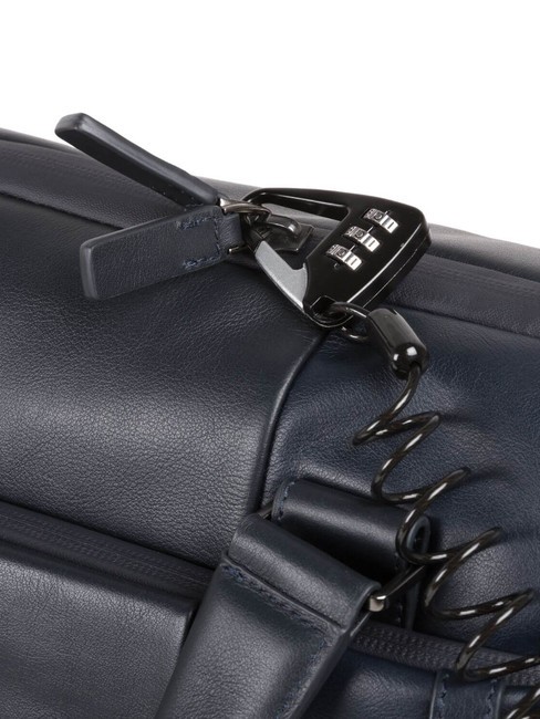 CAMPIONARIO -  URBAN Vertical briefcase, 14 "PC holder blue - Work Briefcases