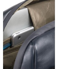 PIQUADRO CAMPIONARIO -  URBAN Vertical briefcase, 14 "PC holder blue - Work Briefcases - 5